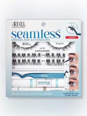 Ardell Seamless Underlash Extensions - Black Wispies